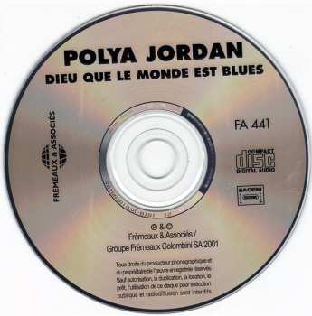 CD Polya Jordan: Dieu Que Le Monde Est Blues