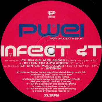 LP Pop Will Eat Itself: Ich Bin Ein Auslander