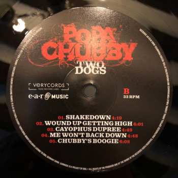 LP Popa Chubby: Two Dogs