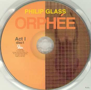 2CD Philip Glass: Orphée