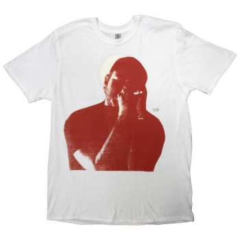 Merch Post Malone: T-shirt Red Photo Live