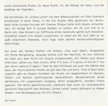 2CD Potsa Lotsa: The Complete Works Of Eric Dolphy