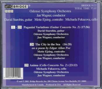 CD Poul Ruders: Paganini Variations, The City In The Sea, Anima