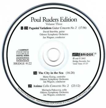 CD Poul Ruders: Paganini Variations, The City In The Sea, Anima