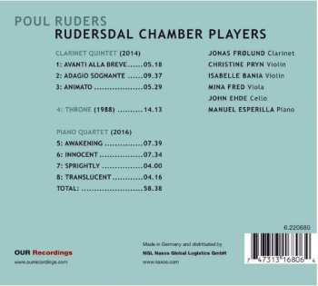 SACD Poul Ruders: Clarinet Quintet · Throne · Piano Quartet