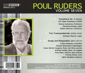 CD Poul Ruders: Volume Seven (Symphony No. 4)