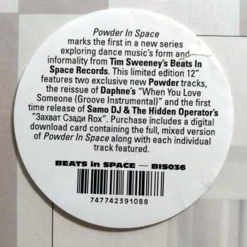 EP Powder: Powder In Space