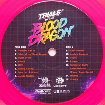 2LP Power Glove: Trials Of The Blood Dragon (Original Game Soundtrack) CLR