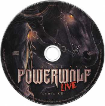 CD/2Blu-ray Powerwolf: The Metal Mass (Live) LTD