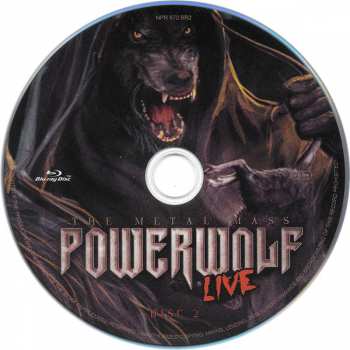 CD/2Blu-ray Powerwolf: The Metal Mass (Live) LTD