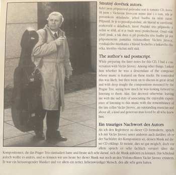 CD Antonín Dvořák: Piano Trio In G / Sonata In F / Trio In B Flat Op.21