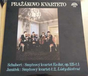 Album Franz Schubert: Smyčcový Kvartet Es Dur, Op. 125 Č. 1 / Smyčcový Kvartet Č. 2, Listy Důvěrné