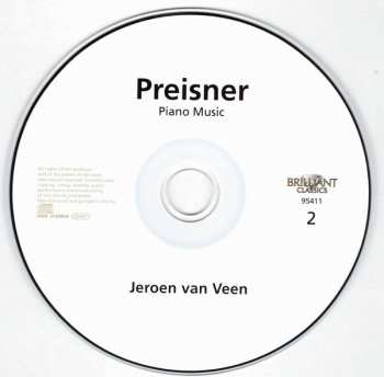 2CD Jeroen van Veen: Piano Music