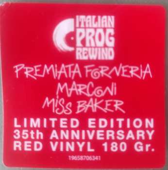 LP Premiata Forneria Marconi: Miss Baker LTD | CLR
