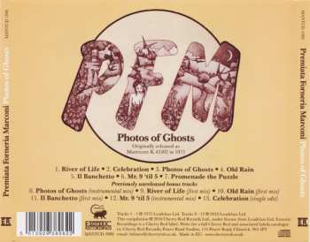 CD Premiata Forneria Marconi: Photos Of Ghosts
