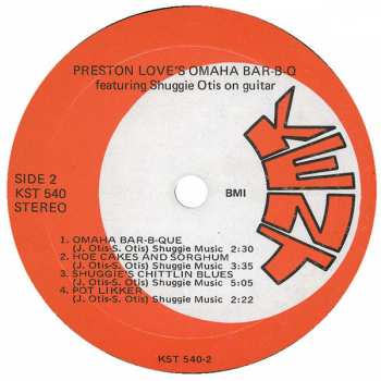 LP Preston Love: Preston Love's Omaha Bar-B-Q CLR