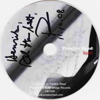 CD Preston Reed: Spirit