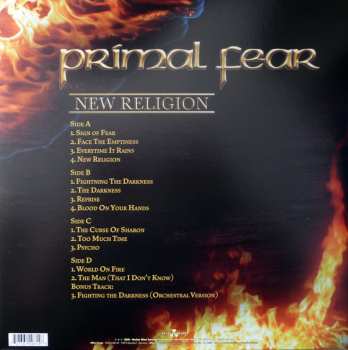 2LP Primal Fear: New Religion LTD | CLR