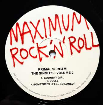 2LP Primal Scream: Maximum Rock 'N'Roll - The Singles Volume 2