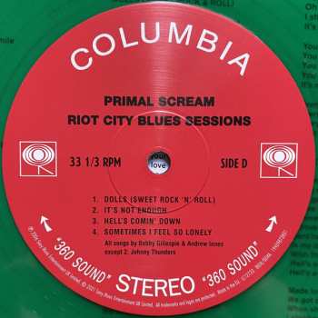 2LP Primal Scream: Riot City Blues Sessions LTD | CLR