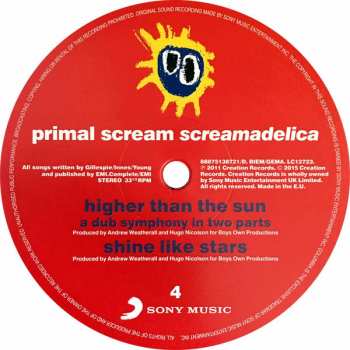 2LP Primal Scream: Screamadelica