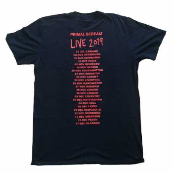 Merch Primal Scream: Tričko Maximum Rnr  XS