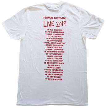 Merch Primal Scream: Tričko Maximum Rnr  XXL