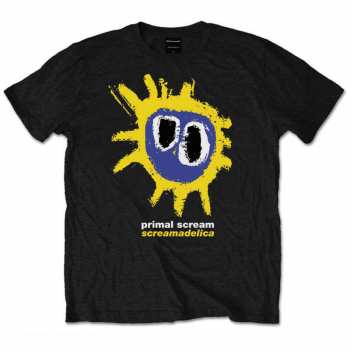 Merch Primal Scream: T-shirt Screamadelica Yellow 