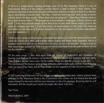 CD Primordial: To The Nameless Dead