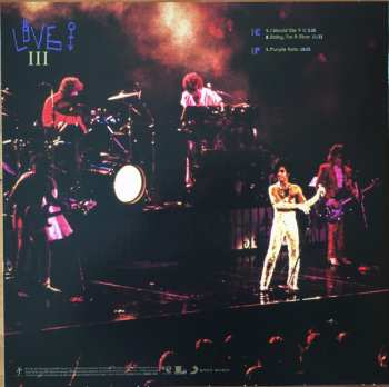 3LP Prince And The Revolution: Live