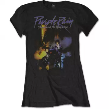 Dames T-shirt Purple Rain 