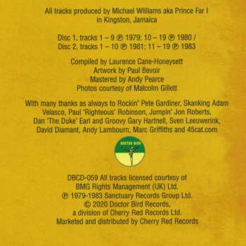 2CD Prince Far I: The Trojan Albums Collection