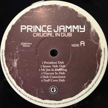 LP Prince Jammy: Crucial In Dub