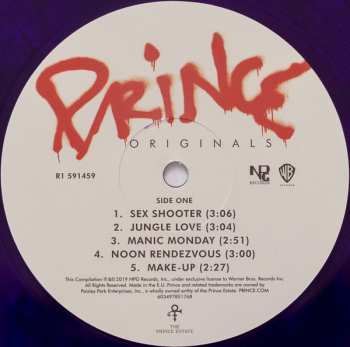 2LP/CD Prince: Originals DLX | LTD | CLR