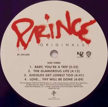 2LP/CD Prince: Originals DLX | LTD | CLR
