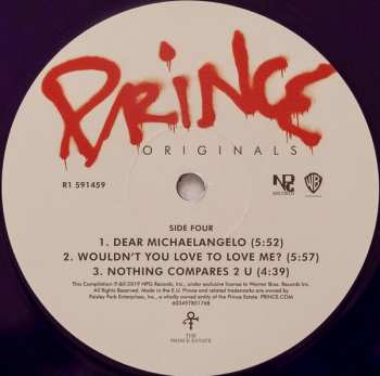 2LP/CD Prince: Originals DLX | LTD | CLR