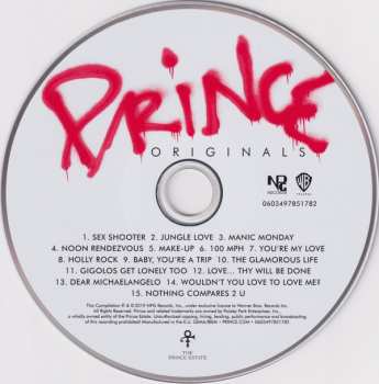 2LP/CD Prince: Originals DLX | LTD | CLR