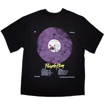 Merch Prince: Oversized T-shirt Purple Rain Disc