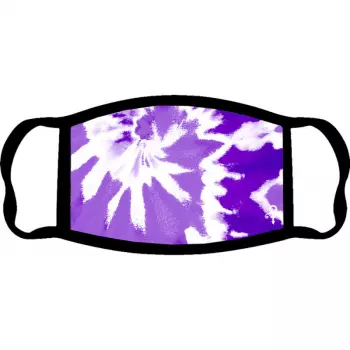 Mondkapje Tie-dye Love Symbol