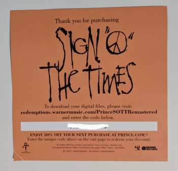 2LP Prince: Sign "O" The Times