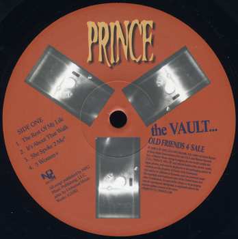 LP Prince: The Vault... Old Friends 4 Sale