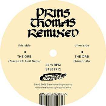 Album Prins Thomas: Remixed