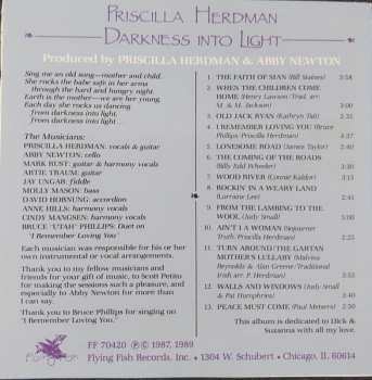 CD Priscilla Herdman: Darkness Into Light