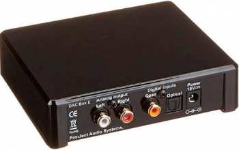 Audiotechnika Pro-Ject DAC Box E zwart