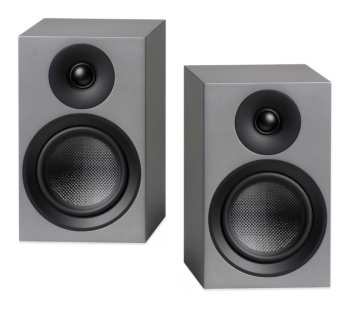 Audiotechnica Pro-ject Stereo Set Phono + Streaming -  Audio Set Se Zesilovačem Wiim A Gramofonem, šedý