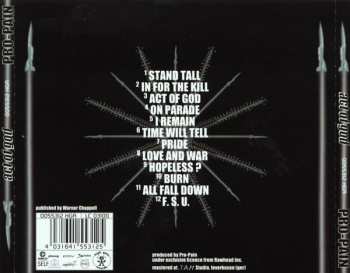 CD Pro-Pain: Act Of God