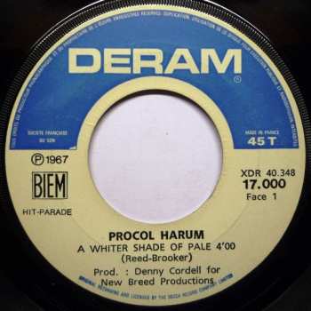 SP Procol Harum: A Whiter Shade Of Pale