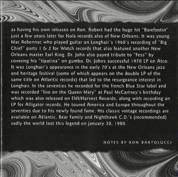 CD Professor Longhair: Go To The Mardi Gras