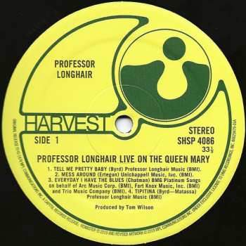 LP/SP Professor Longhair: Live On The Queen Mary DLX | LTD