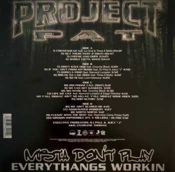 2LP Project Pat: Mista Don't Play (Everythangs Workin) CLR